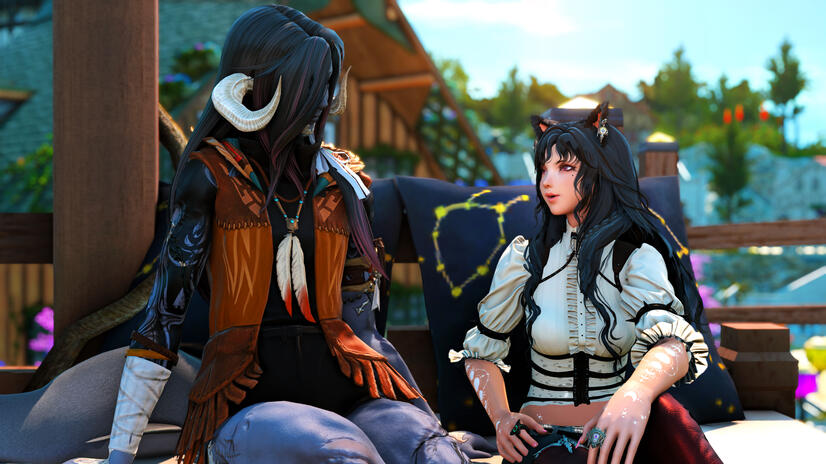 &quot;Sani helped me dye my hair black! Now we match!&quot;