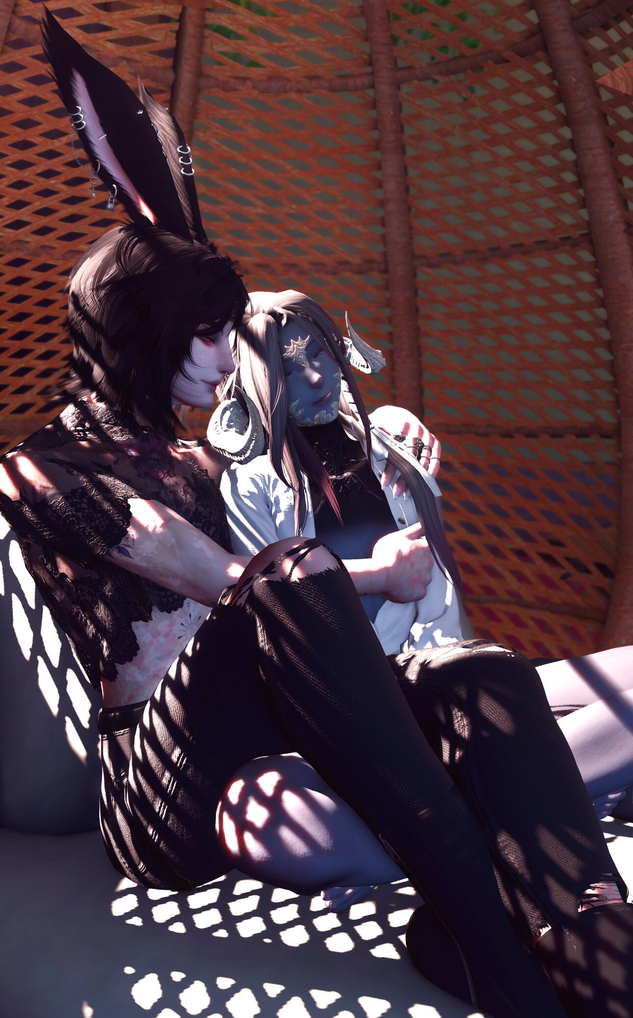 "Rose came over to chat. I can talk to him about everything."